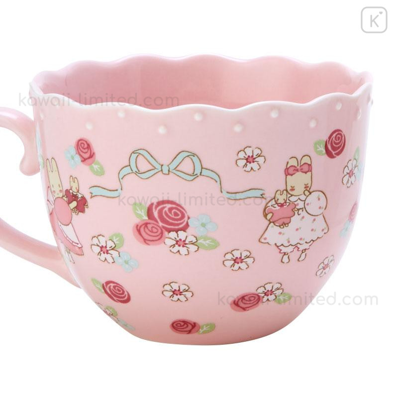 Japan Sanrio Original Cup & Saucer - Marron Cream : Petit Marron