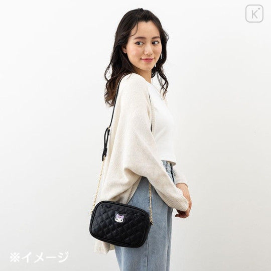 Japan Sanrio Original Quilted Shoulder Bag - Hello Kitty - 6