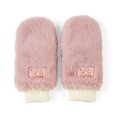 Japan Sanrio Original Faux Fur Muffler Gloves - My Melody