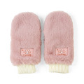Japan Sanrio Original Faux Fur Muffler Gloves - My Melody - 1