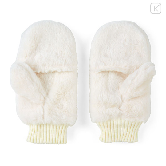 Japan Sanrio Original Faux Fur Muffler Gloves - Cinnamoroll - 2