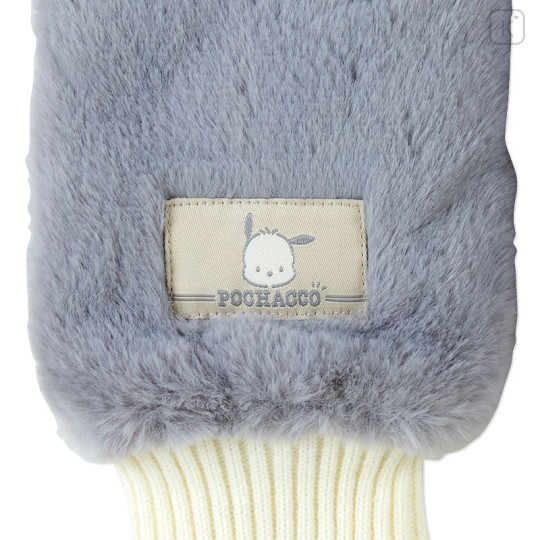 Japan Sanrio Original Faux Fur Muffler Gloves - Pochacco - 3