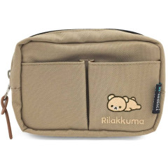 Japan San-X Utility Pouch - Rilakkuma / New Basic Rilakkuma
