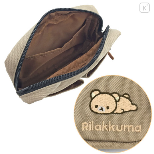 Japan San-X Utility Pouch - Rilakkuma : New Basic Rilakkuma - 3