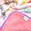Japan San-X Fluffy Blanket - Rilakkuma : Smiling Happy For You - 2