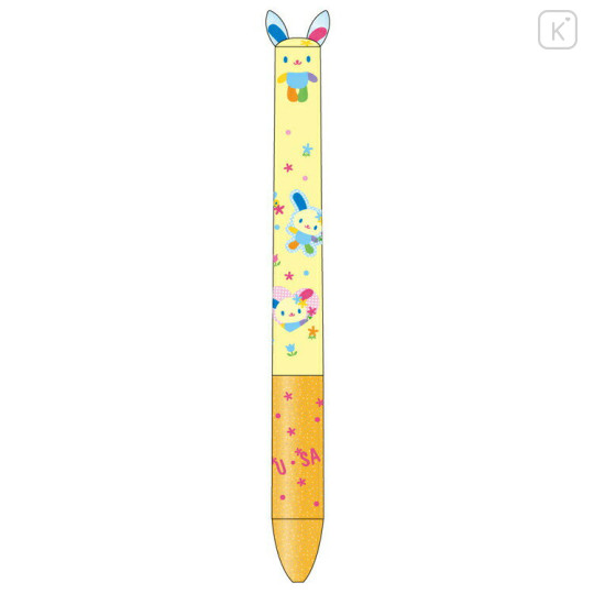 Japan Sanrio Two Color Mimi Pen - Usahana - 1