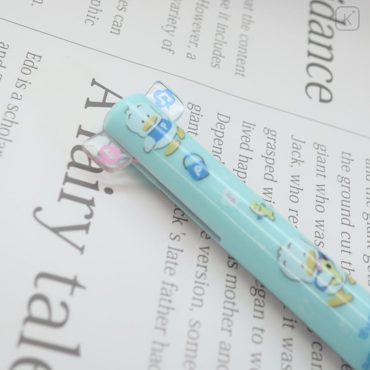 Japan Sanrio Two Color Mimi Pen - Ahiru no Pekkle - 2