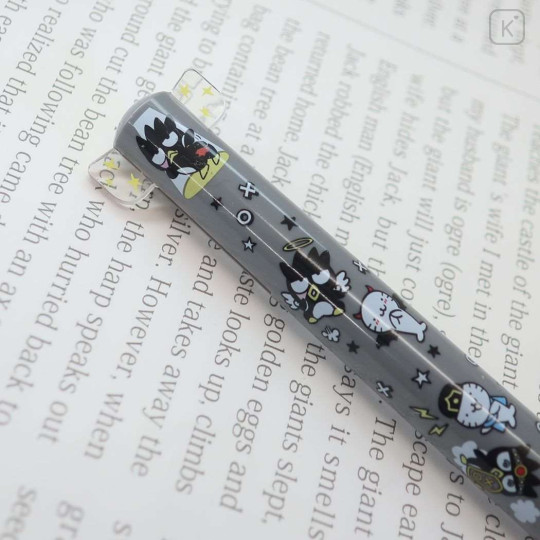 Japan Sanrio Two Color Mimi Pen - Bad Badtz-maru : Friend - 2