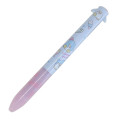 Japan Sanrio Two Color Mimi Pen - Tuxedosam : Light Blue Pink - 1