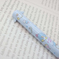 Japan Sanrio Two Color Mimi Pen - Tuxedosam : Light Blue Pink - 2