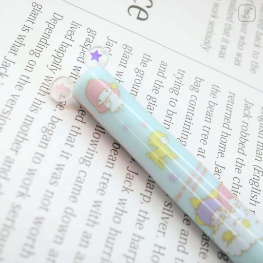 Japan Sanrio Two Color Mimi Pen - Little Twin Star : Cloud - 2