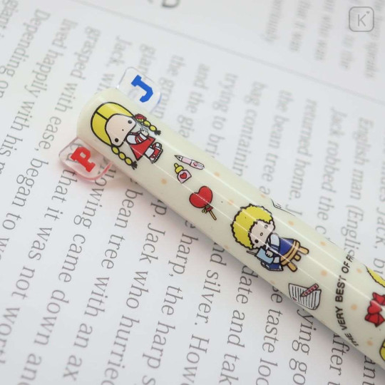 Japan Sanrio Two Color Mimi Pen - Patty & Jimmy - 2