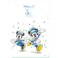 Japan Disney Store File Folder - 5th Anniversary