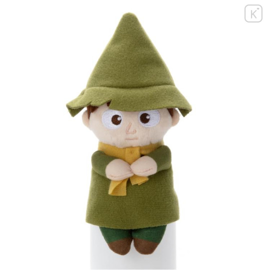 Japan Moomin Chokkorisan Sitting Plush Doll - Snufkin - 1