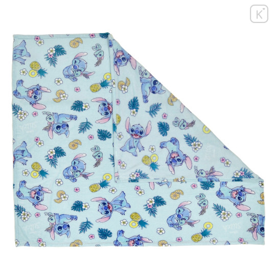 Japan Disney Store Fluffy Blanket - Stitch : Enjoy Winter - 2