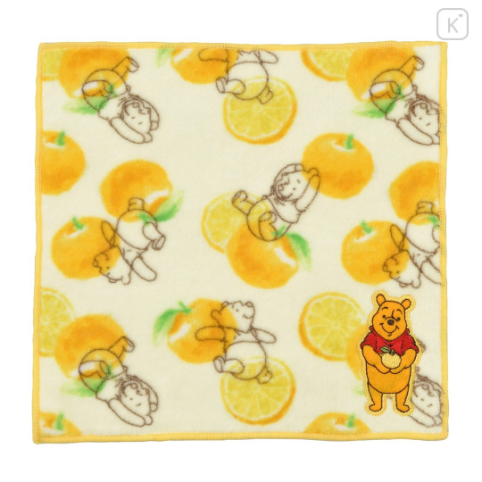 Japan Disney Store Towel Handkerchief - Pooh : Yuzu - 1