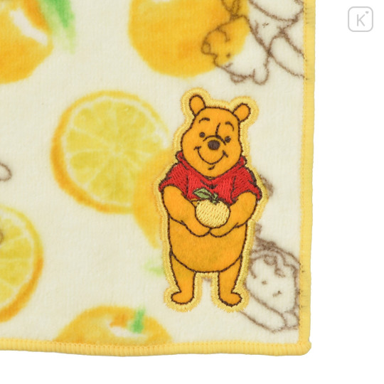 Japan Disney Store Towel Handkerchief - Pooh : Yuzu - 4