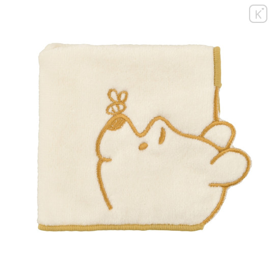 Japan Disney Store Towel Handkerchief - Pooh : Embroidery face - 3