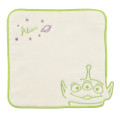 Japan Disney Store Towel Handkerchief - Little Green Men / Embroidery face - 1