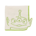 Japan Disney Store Towel Handkerchief - Little Green Men / Embroidery face - 3