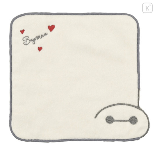 Japan Disney Store Towel Handkerchief - Baymax / Embroidery face - 1