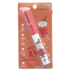 Japan Moomin Stickyle Portable Scissors - Little My
