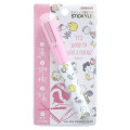 Japan Peanuts Stickle Portable Compact Scissors - Snoopy / Friends - 1