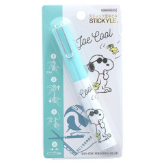 Japan Peanuts Stickle Portable Compact Scissors - Snoopy / Joe Cool