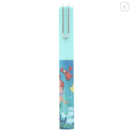Japan Peanuts Stickle Portable Compact Scissors - Little Mermaid Ariel - 2