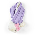 Japan Sanrio Original Kids Knit Scarf - Hello Kitty - 1