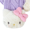 Japan Sanrio Original Kids Knit Scarf - Hello Kitty - 2