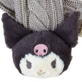 Japan Sanrio Original Kids Knit Scarf - Kuromi - 2