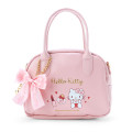 Japan Sanrio Original Kids Mini Boston Bag with Shoulder Strap - Hello Kitty - 2