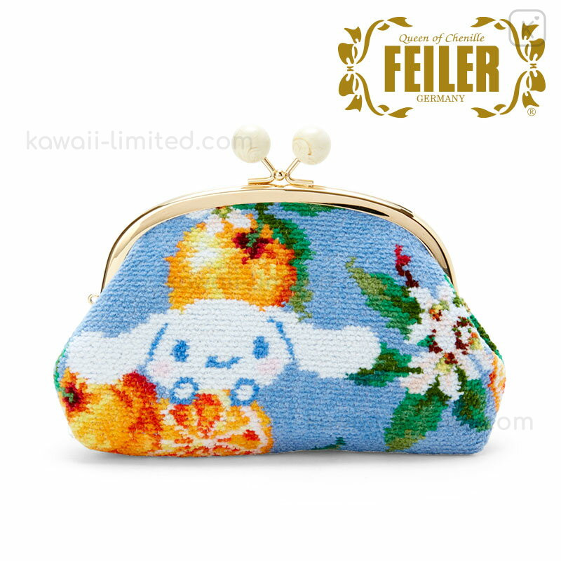 Japan Sanrio Feiler Kiss Lock Pouch - Cinnamoroll