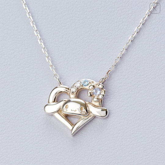 Japan Sanrio × The Kiss Silver Necklace - Cinnamoroll - 1