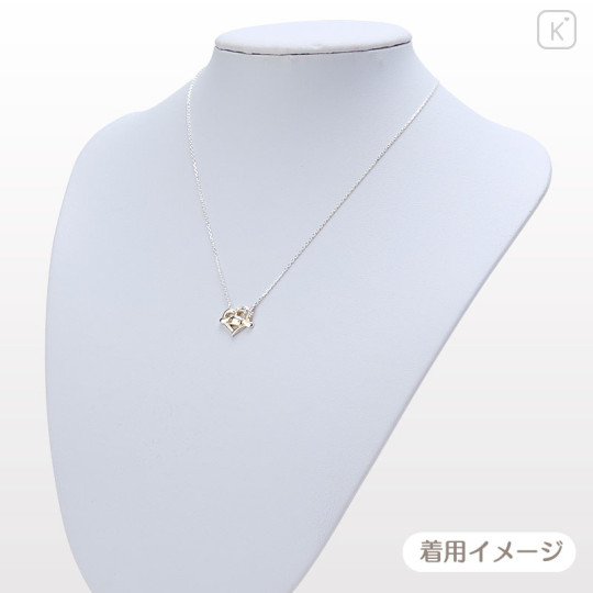 Japan Sanrio × The Kiss Silver Necklace - Cinnamoroll - 2