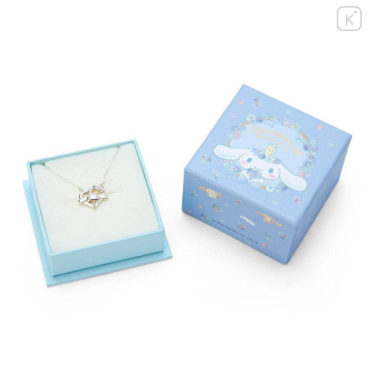 Japan Sanrio × The Kiss Silver Necklace - Cinnamoroll - 4