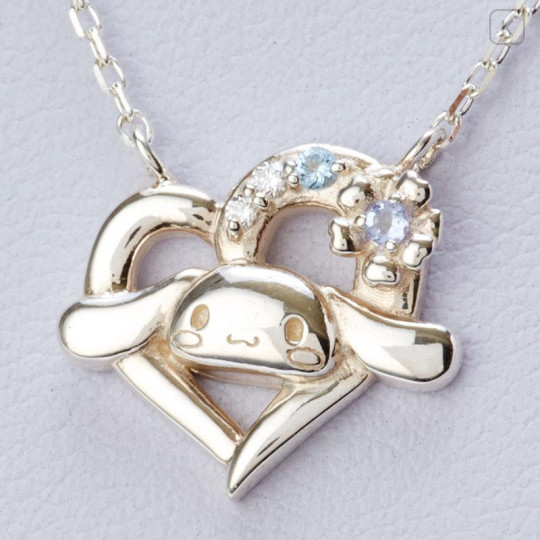 Japan Sanrio × The Kiss Silver Necklace - Cinnamoroll - 5