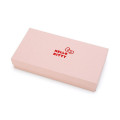 Japan Sanrio Genuine Leather Zip Wallet - Hello Kitty / Natural - 5