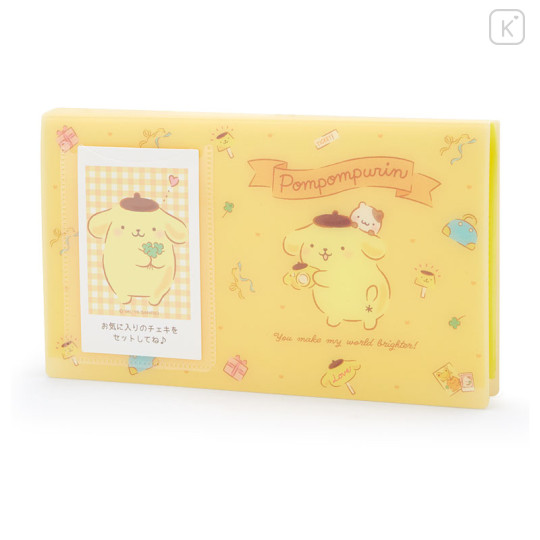Japan Sanrio Original Instax Pocket Album - Pompompurin / Enjoy Idol - 1