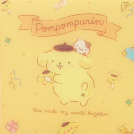Japan Sanrio Original Instax Pocket Album - Pompompurin / Enjoy Idol - 4