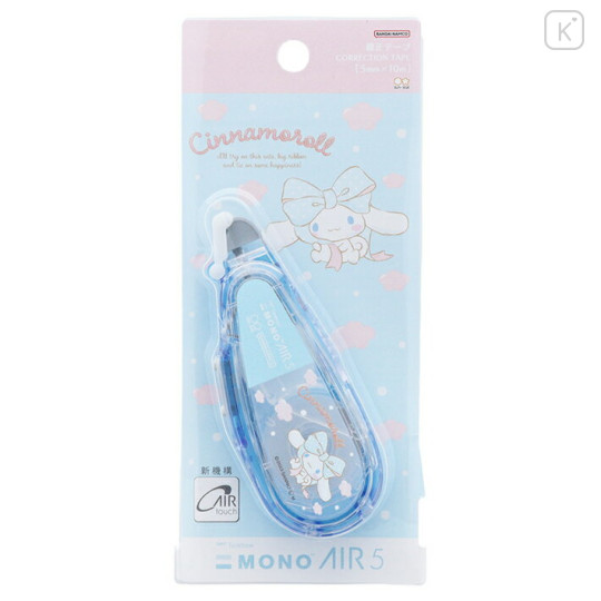 Japan Sanrio Mono Air Correction Tape - Cinnamoroll / Ribbon - 2