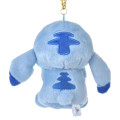 Japan Disney Store Fluffy Plush Keychain - Stitch / Uruuru Tears - 4