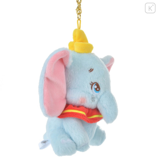 Japan Disney Store Fluffy Plush Keychain - Dumbo : Uruuru Tears - 3