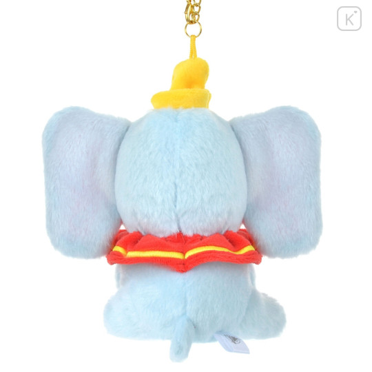 Japan Disney Store Fluffy Plush Keychain - Dumbo : Uruuru Tears - 4
