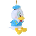 Japan Disney Store Fluffy Plush Keychain - Donald Duck / Uruuru Tears - 3