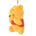 Japan Disney Store Fluffy Plush Keychain - Pooh / Uruuru Tears - 2