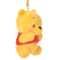 Japan Disney Store Fluffy Plush Keychain - Pooh / Uruuru Tears - 3