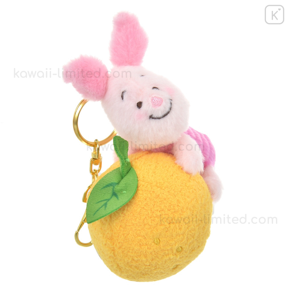 DisneyGRAD NiTE'93 キーホルダー Japan Disney Store Fluffy Plush Keychain - Piglet : Yuzu | Kawaii