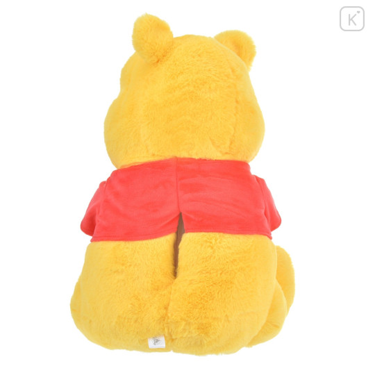 Japan Disney Store Fluffy Plush & Tisse Box Cover - Pooh : Yuzu - 5